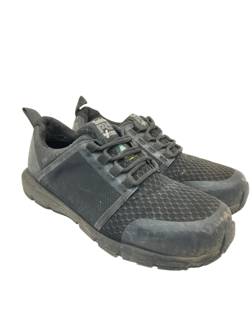 Timberland PRO Men's Radius Comp. Toe Work Shoes A2A55 Black/Black Size 8W
